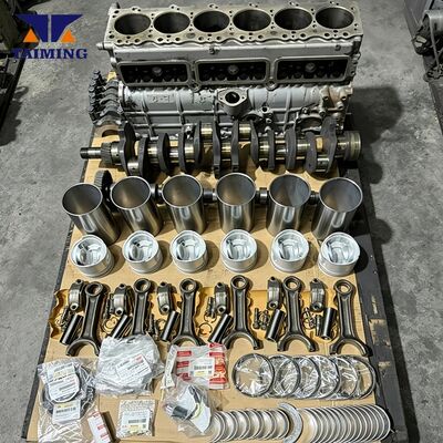 ชุดซ่อมเครื่องยนต์ 6HK1 6BG1 4JB1 4JJ1 4JG1 สำหรับรถขุด ISUZU 4HK1 6WG1 ชุดลูกสูบ