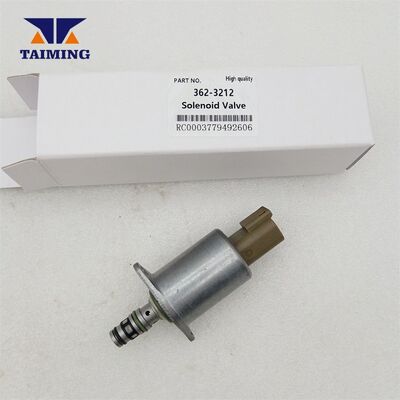 วาล์วควบคุมนักบิน 362-3212 3623212 โซลินอยด์วาล์ว 12V สำหรับรถขุด 236D 242D 246D 257D 259D อุปกรณ์เสริมเครื่องจักร